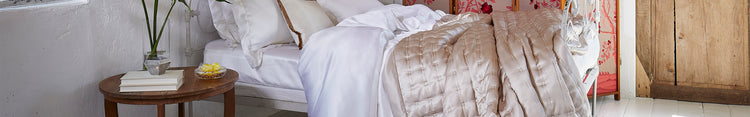 Silk Blankets, Coverlets, Cushions & Eiderdowns
