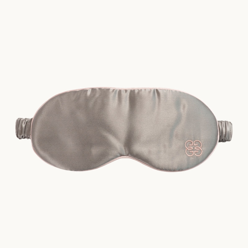 Silk Eye Mask - Grey