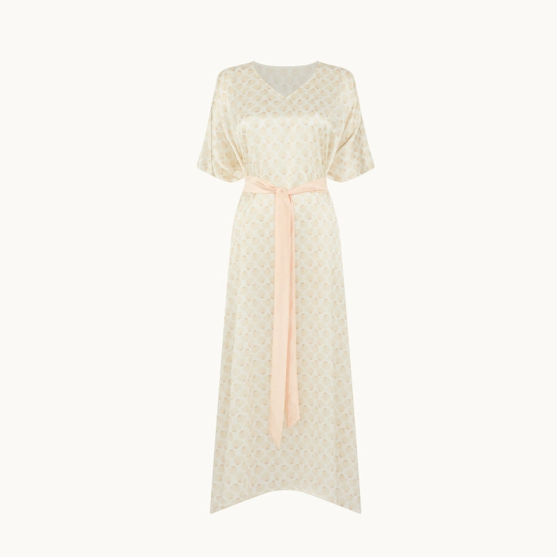 Seashells Silk Kaftan