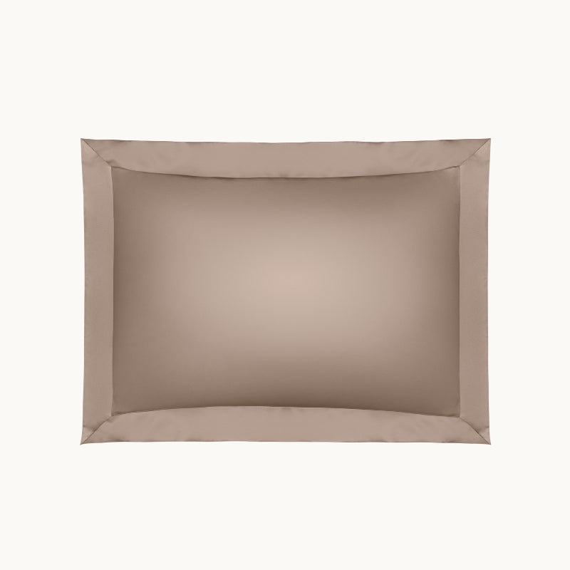 Mocha Silk Sham Pillowcase