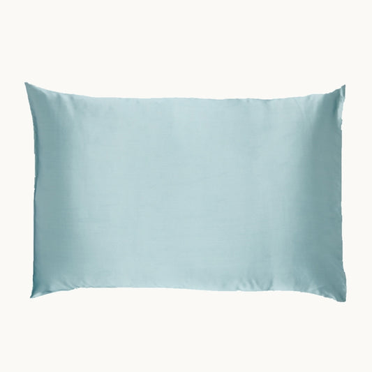 Teal Silk Pillowcase