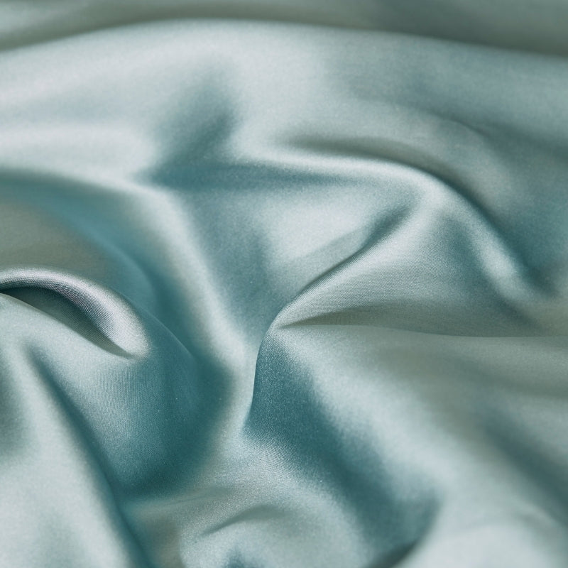 Teal Silk Flat Sheet