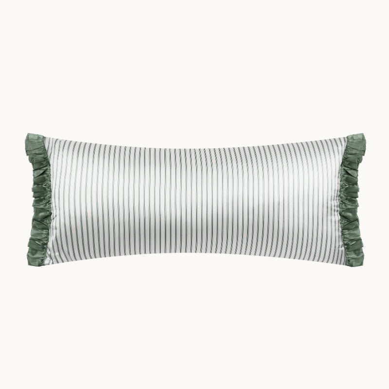 Ticking Ashdown Silk Decorative Pillow