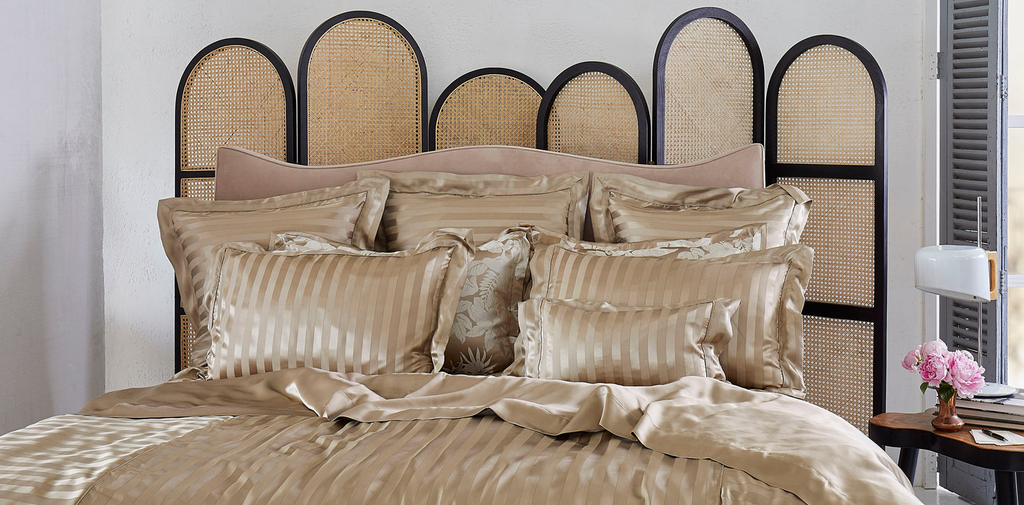 Fraser Stripe Silk Pillowcase