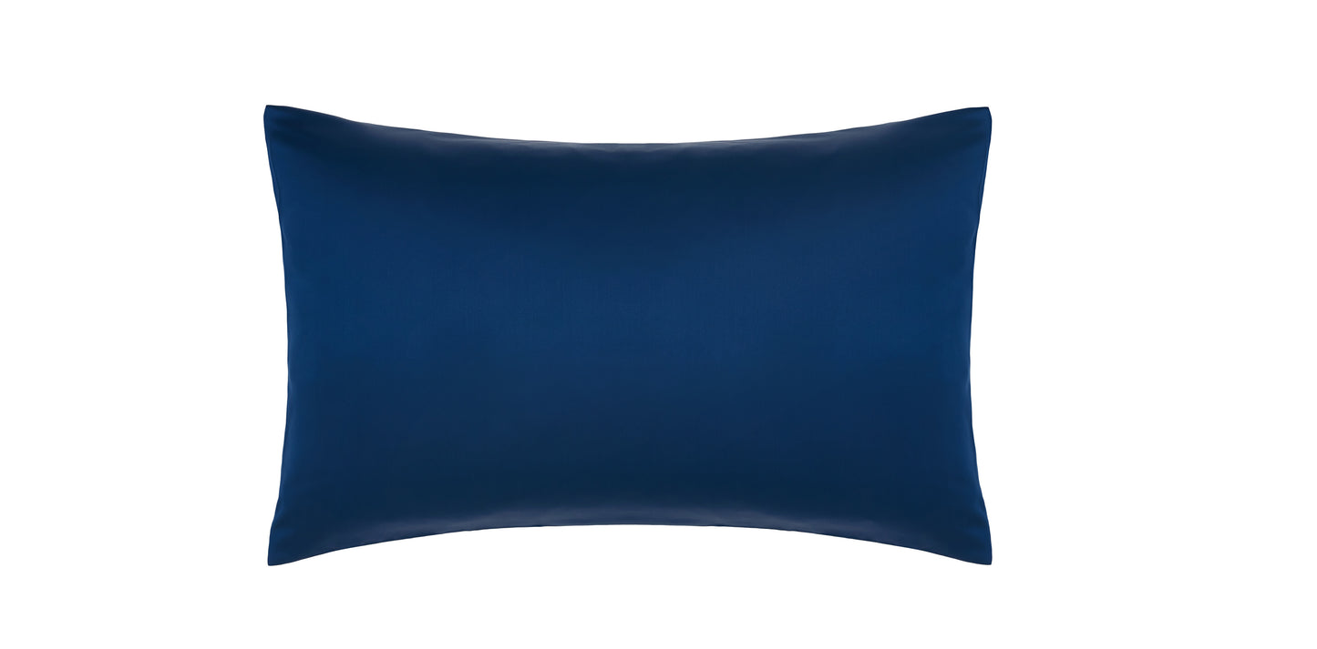 Navy Silk Pillowcase