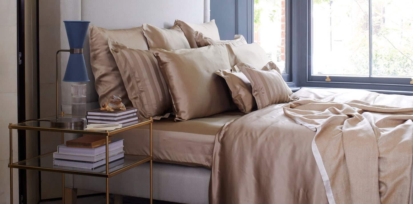 Sand Silk Fitted Sheet