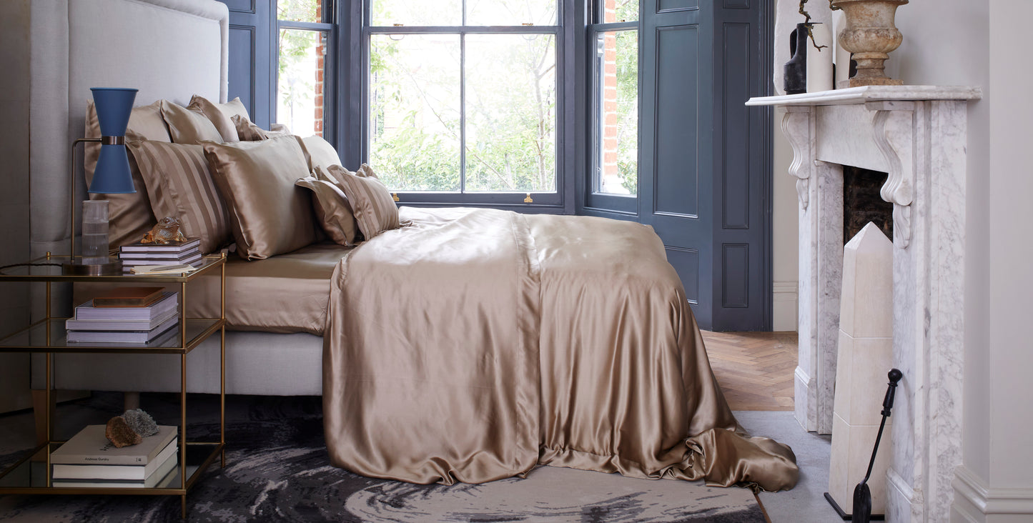 Sand Silk Fitted Sheet