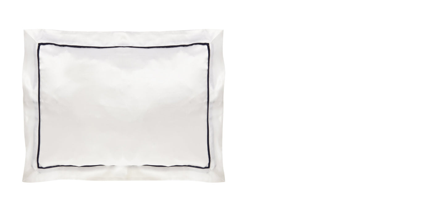 St Tropez White Silk Pillowcase