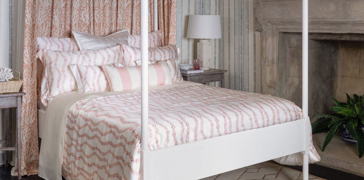 Tangleweed Pink Silk Pillowcase Gingerlily x Madeaux Gingerlily