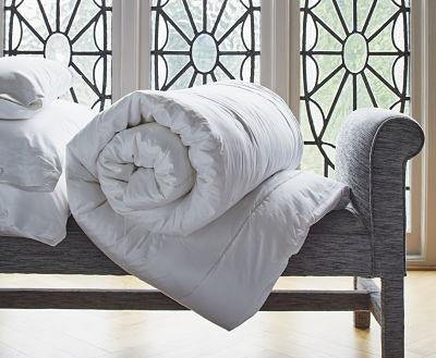 Silk filled duvets vs down feather filled duvets