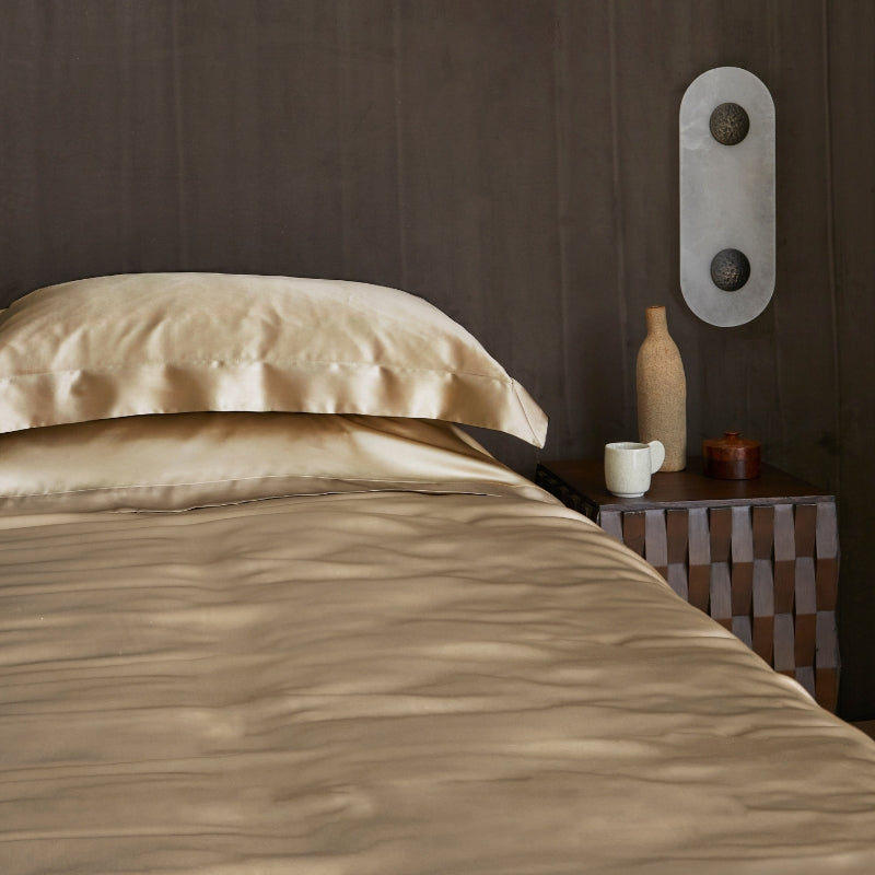Champagne Sand Silk Pillowcase
