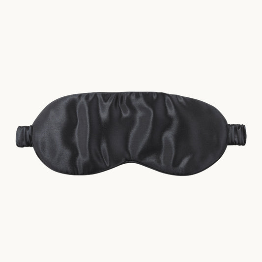 Silk Eye Mask - Black