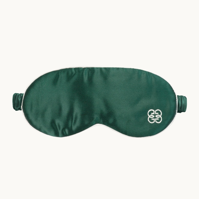 Silk Eye Mask - Green