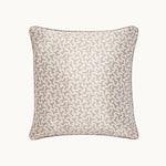 Fern Silk Piped Decorative Cushion Cover