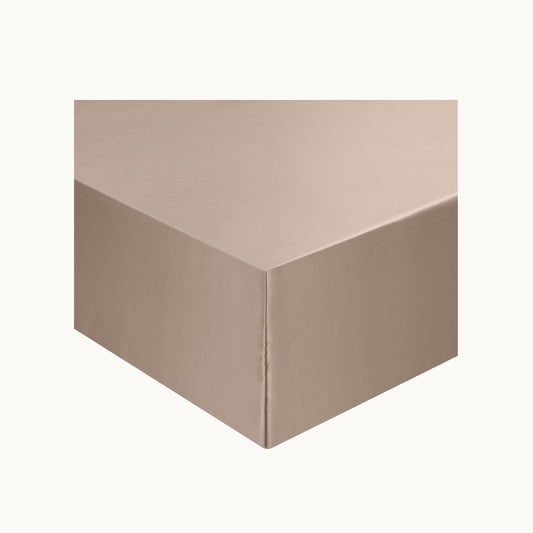 Mocha Silk Fitted Sheet