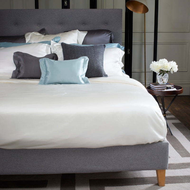 Ivory Silk Flat Sheet