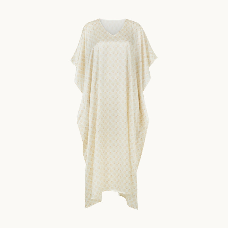Seashells Silk Kaftan
