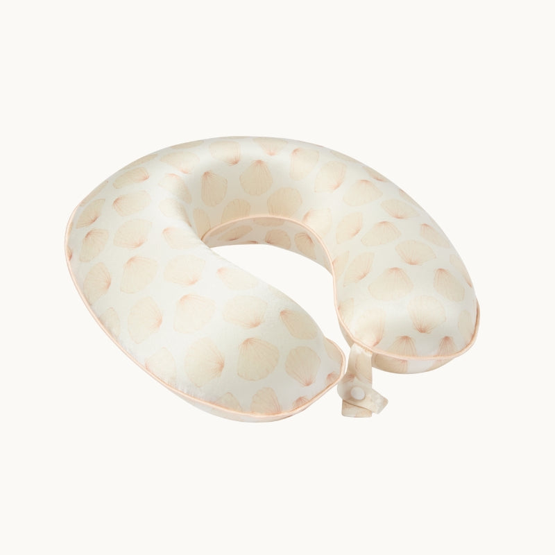 Silk Neck Pillow Seashells