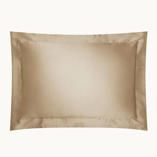 Champagne Sand Silk Sham Pillowcase