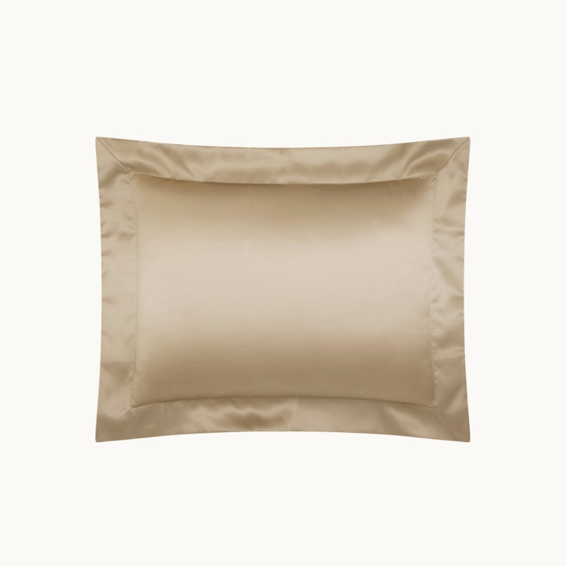 Champagne Sand Silk Sham Pillowcase