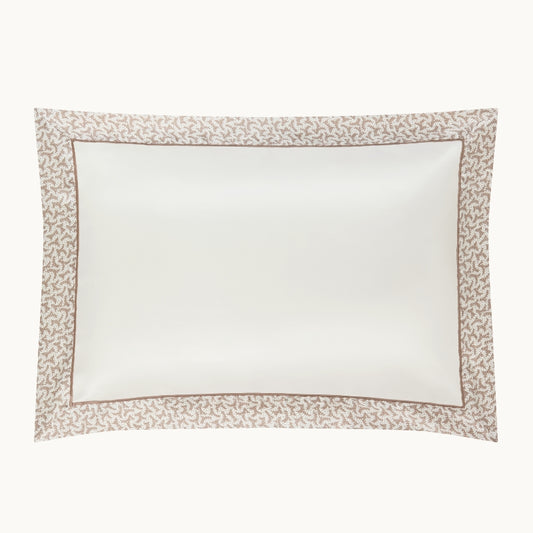 Fern Border Silk Pillowcase