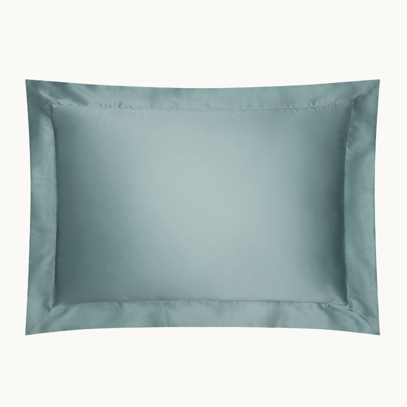 Mineral Blue Silk Sham Pillowcase