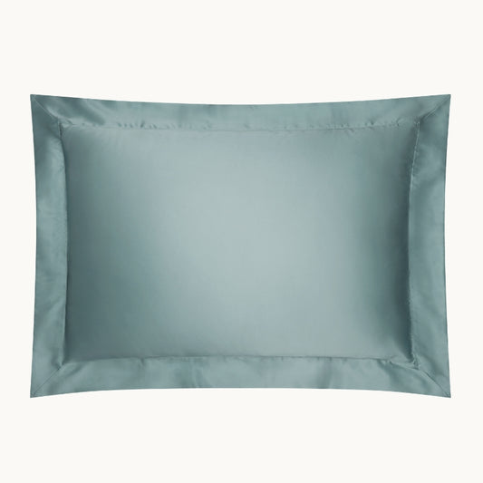 Mineral Blue Silk Sham Pillowcase