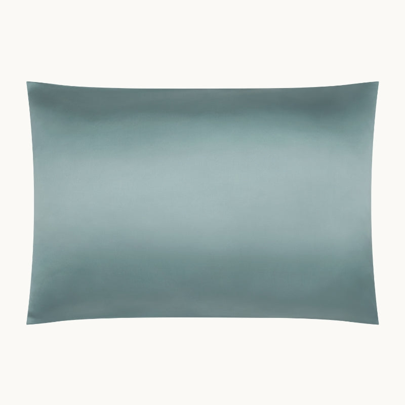 Mineral Blue Silk Pillowcase