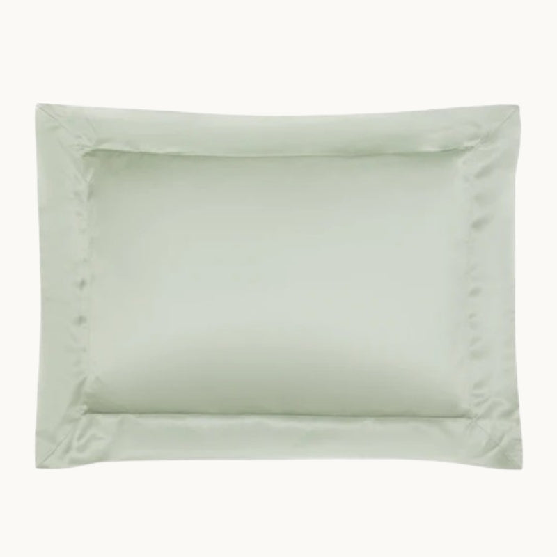 Sage Silk Sham Pillowcase
