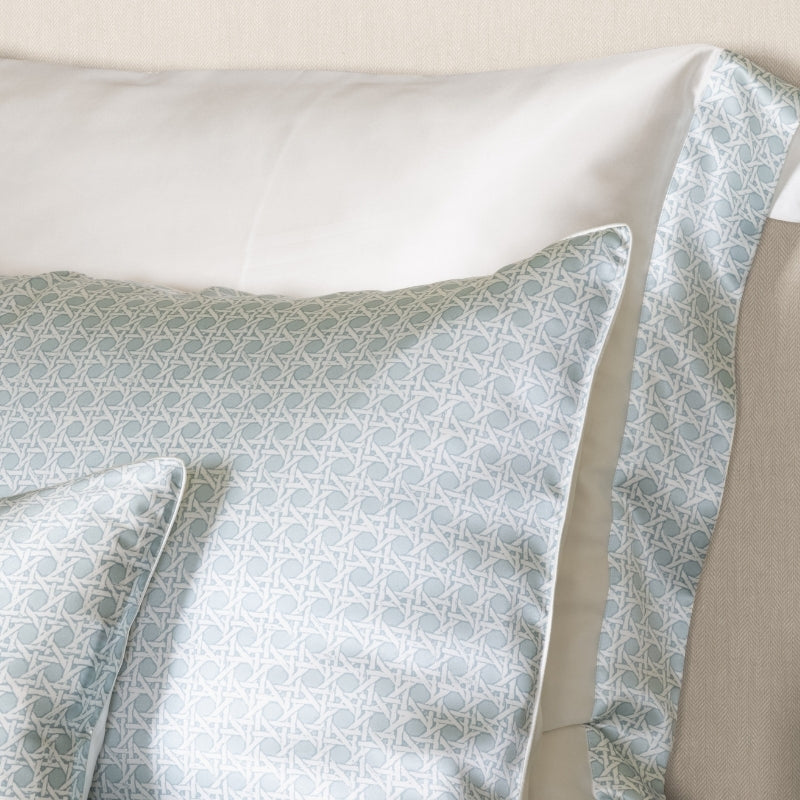Rattan Blue Silk Flat Sheet