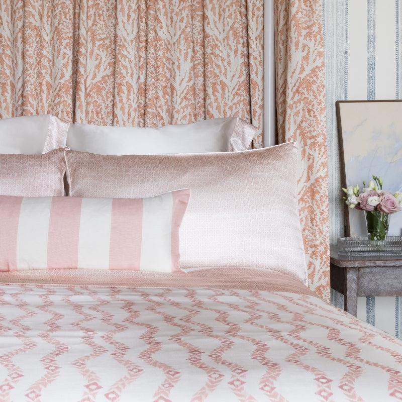 Rattan Pink Silk Flat Sheet
