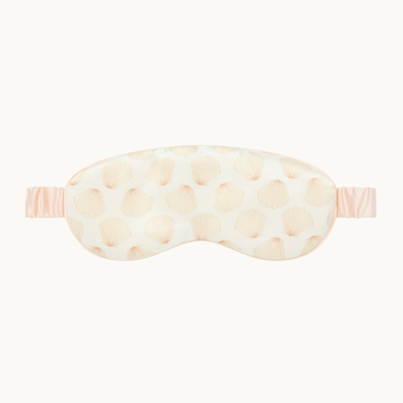 Silk Eye Mask Seashells