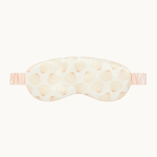 Silk Eye Mask Seashells