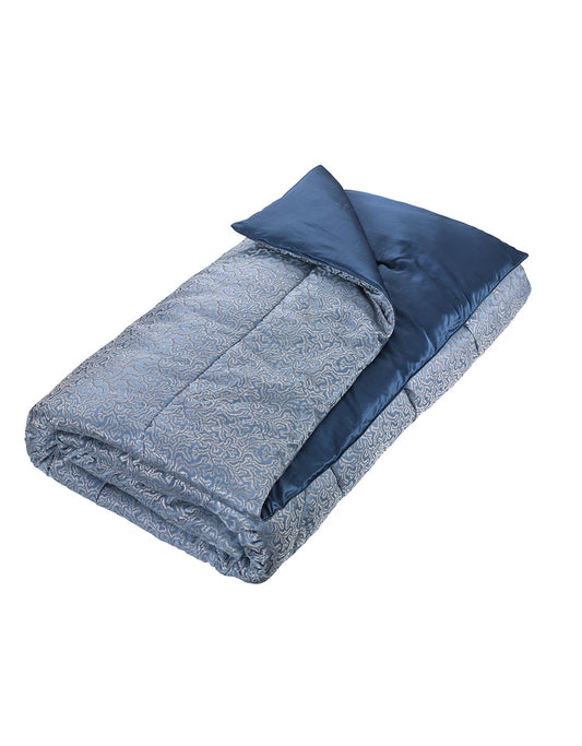 Coral Fern Silk Eiderdown - Blue
