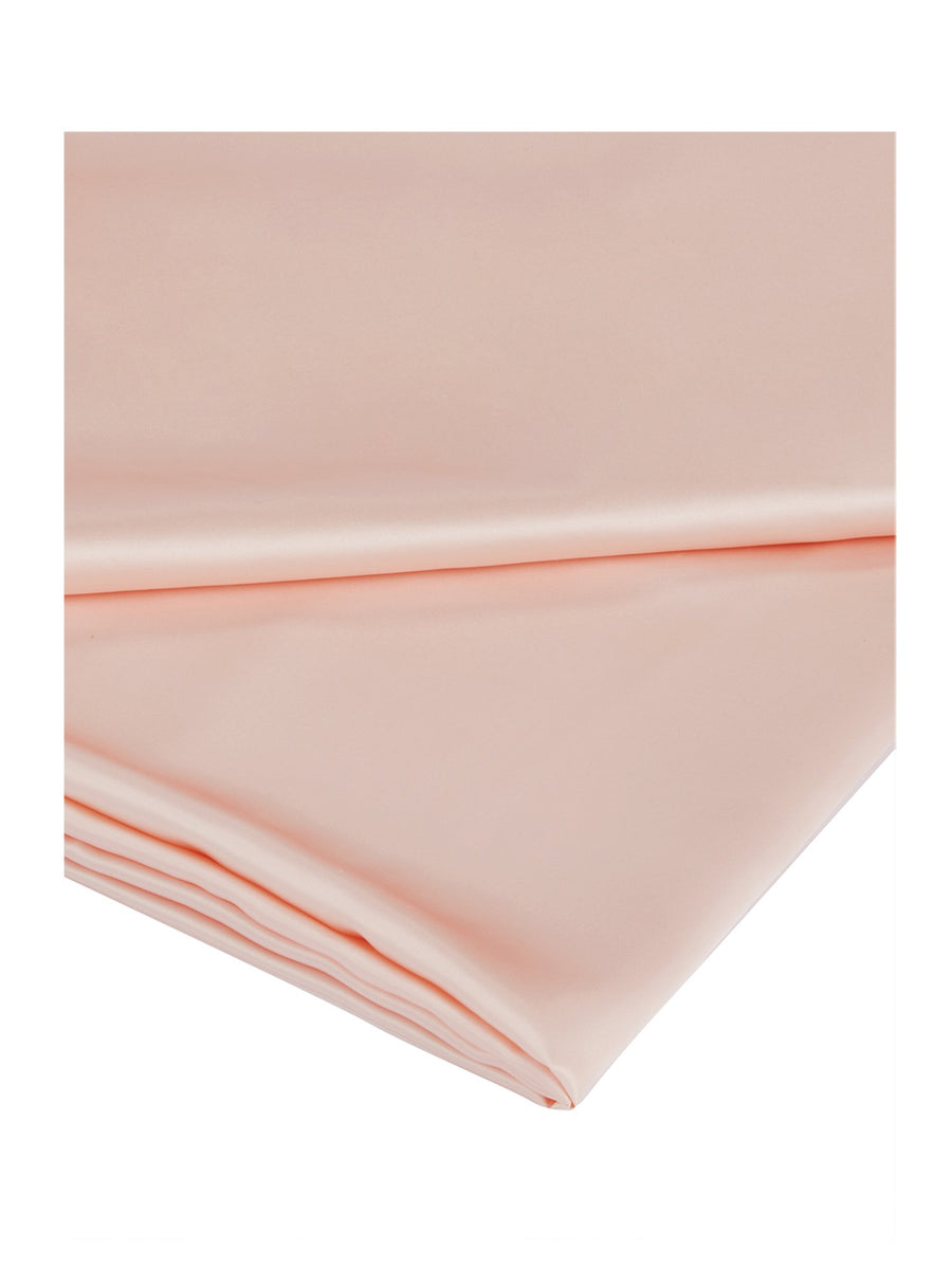 Rose Pink Silk Flat Sheet Rose Gold Sheets Gingerlily Gingerlily
